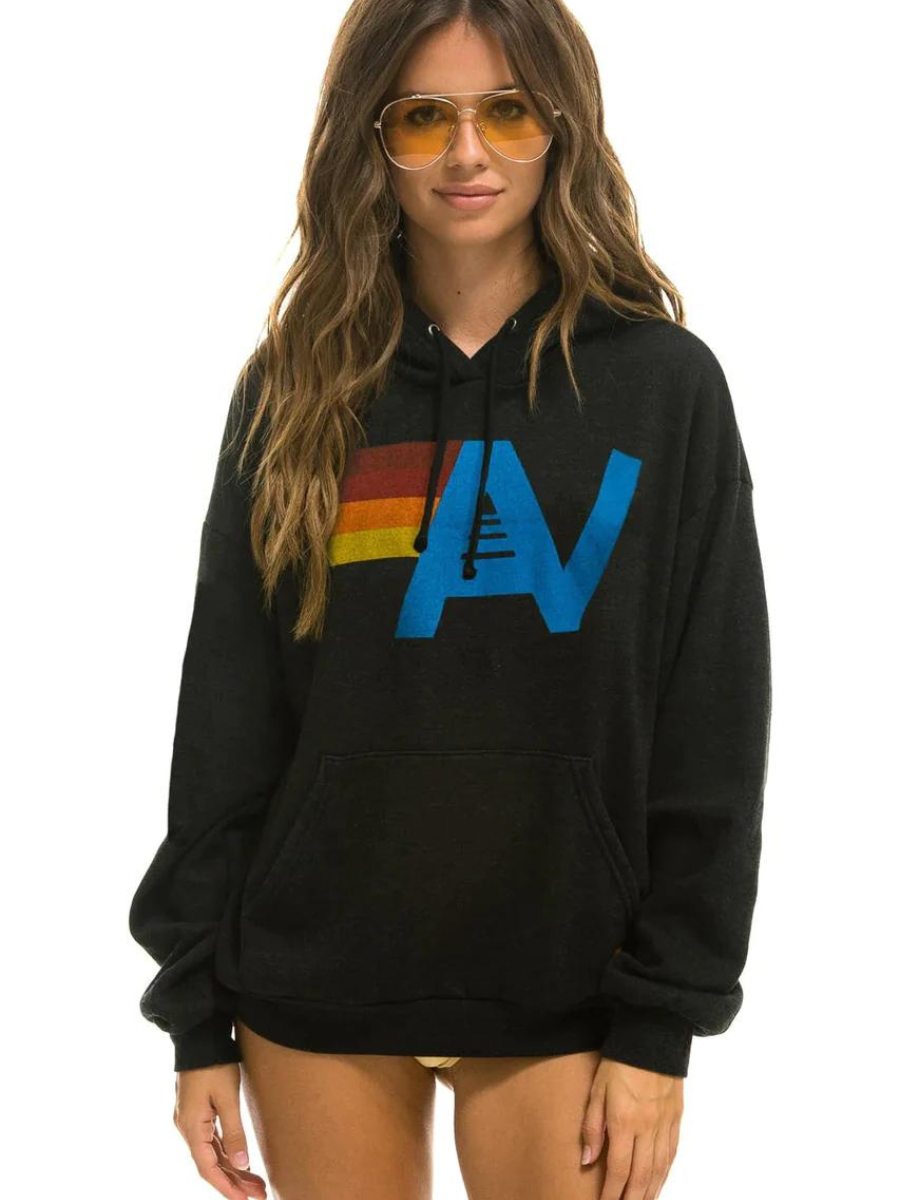 LOGO - PULLOVER HOODIE RELAXED BLACK