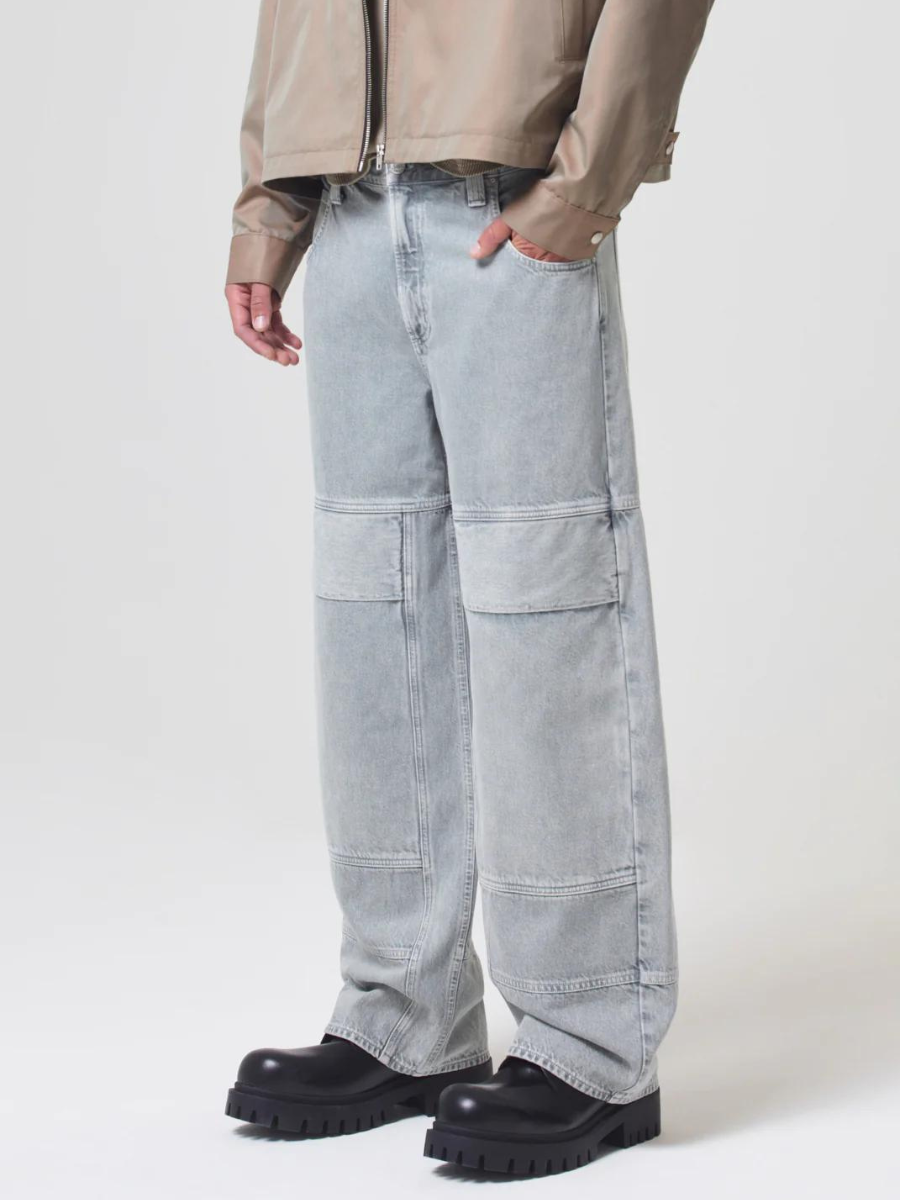 EMERY UTILITY JEAN IN CONCRETE WASHED