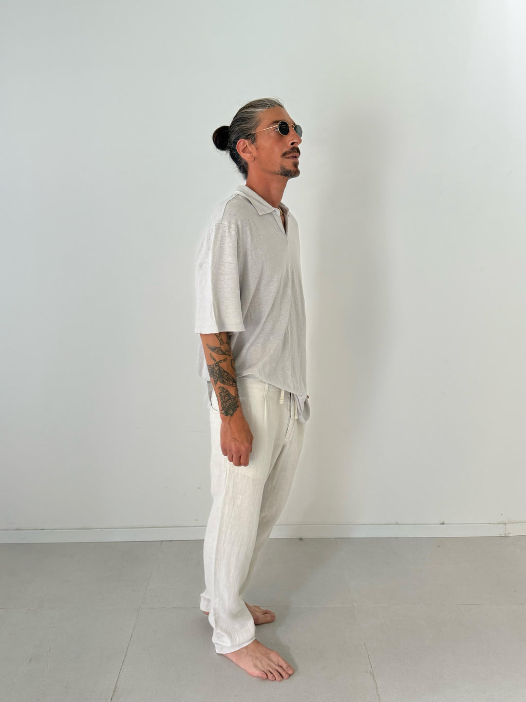 Short slv polo PEARL