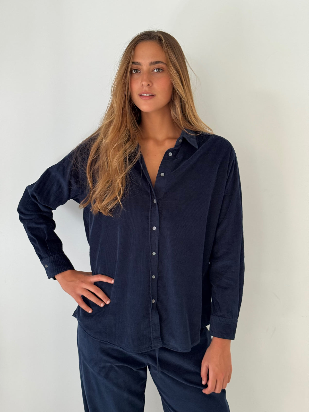 Cinema woven shirt MIDNIGHT