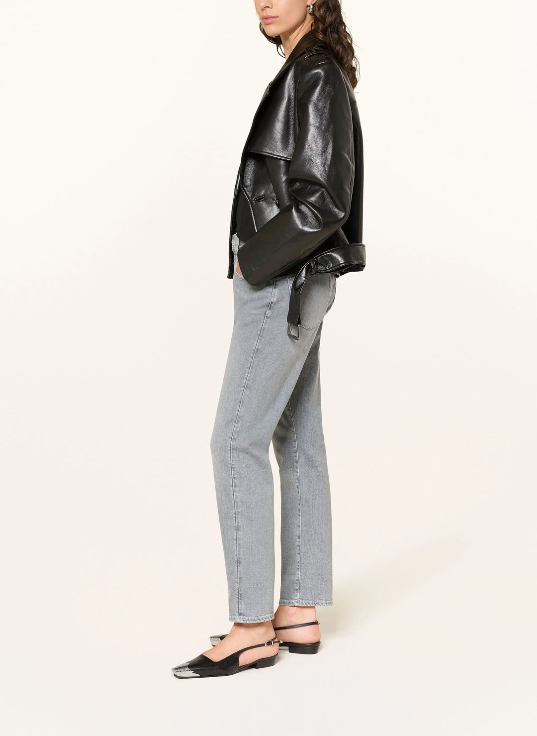 Relaxed skinny full scale GREY