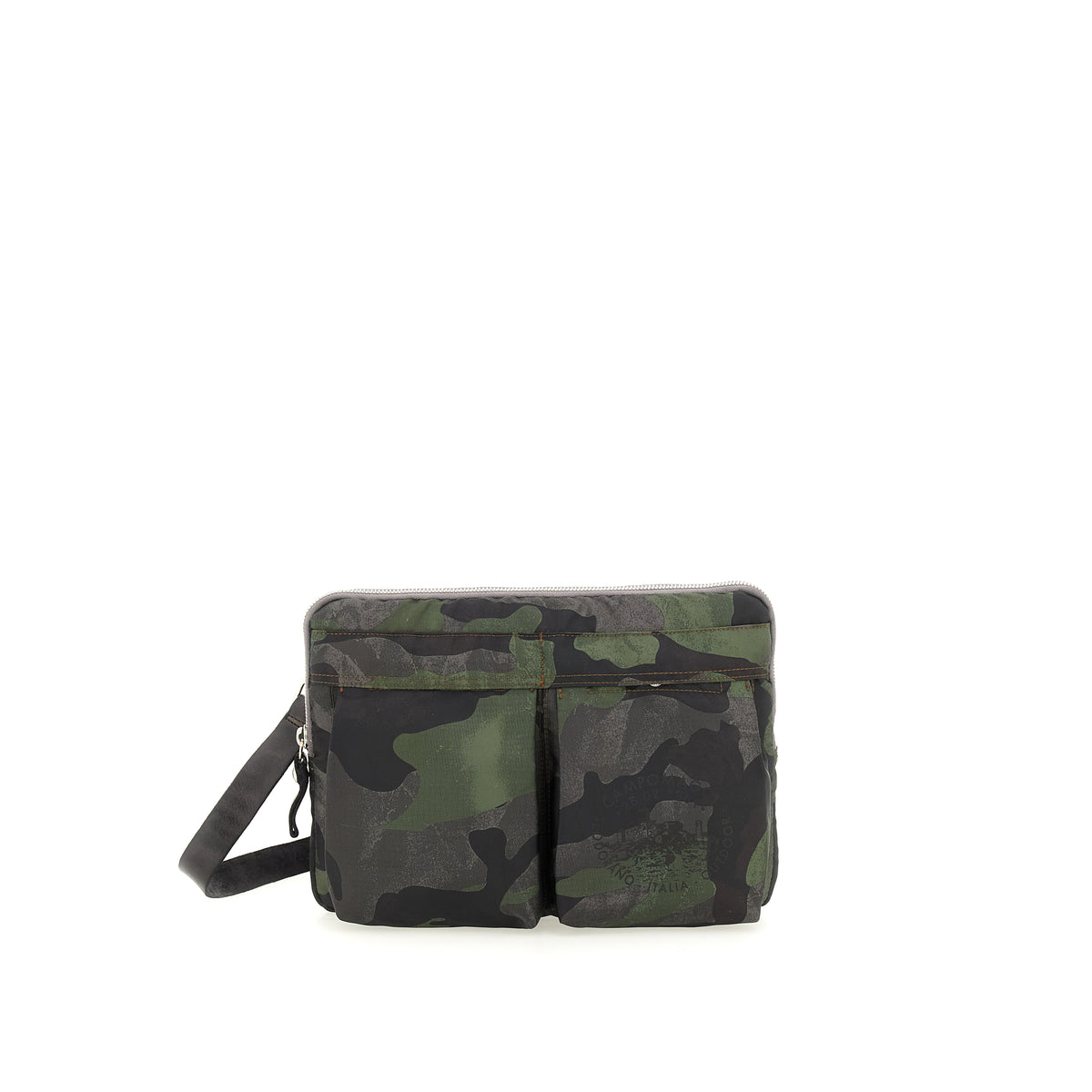 sanford briefcases nylon+cow CAMO GREY