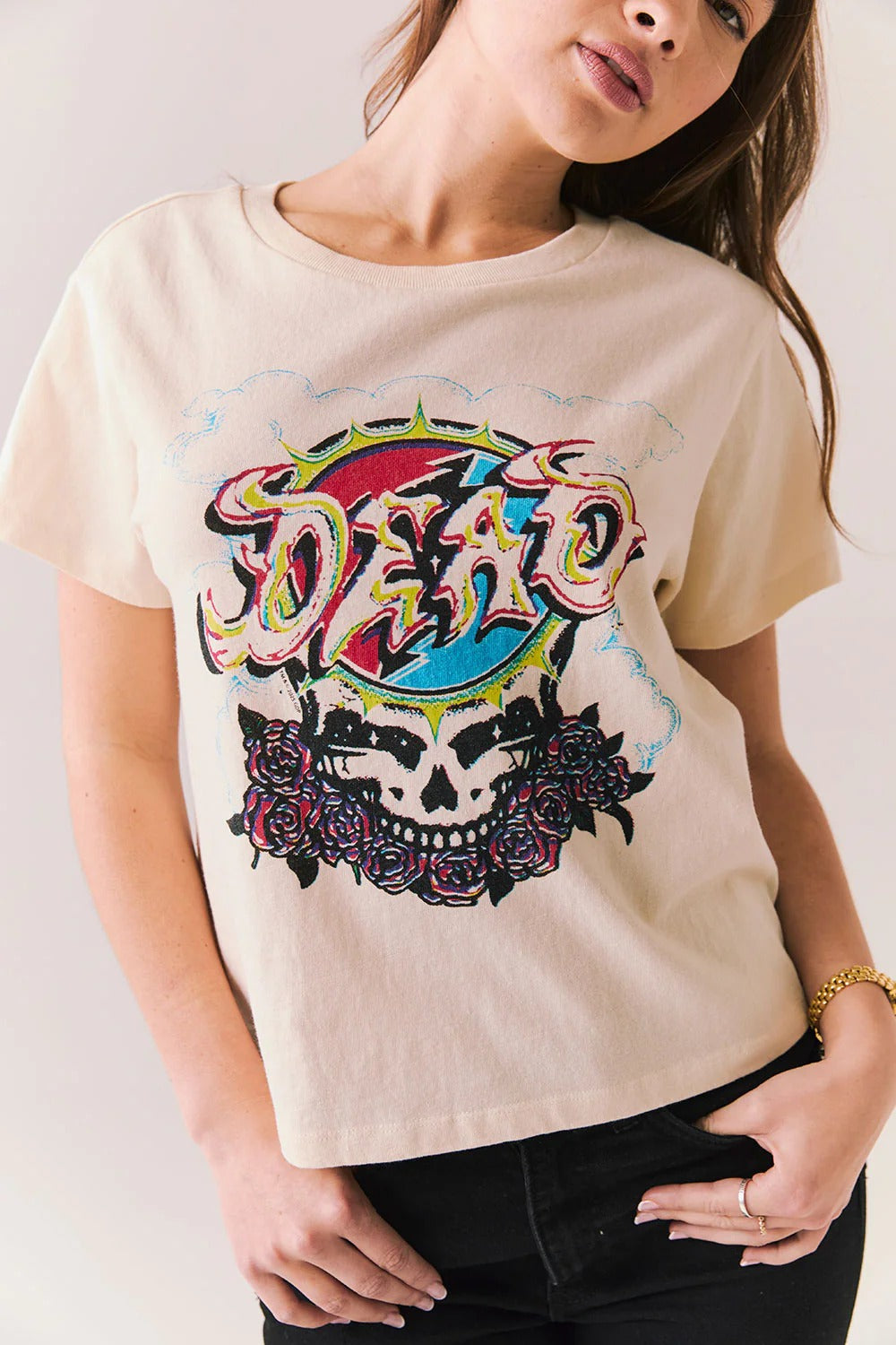 Cotton Jersey Tee VINTAGE WHITE