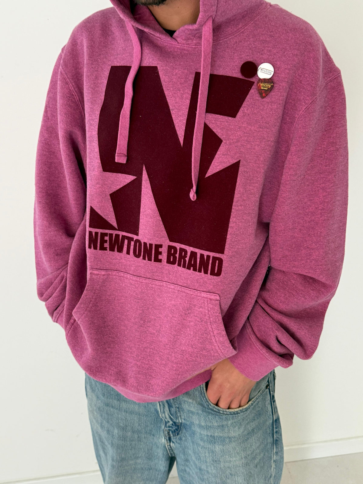 Sweatshirt Jagger single FUSCHIACHINE