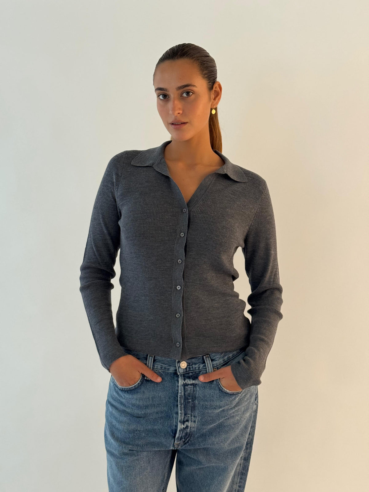 sweater HEATHER GREY