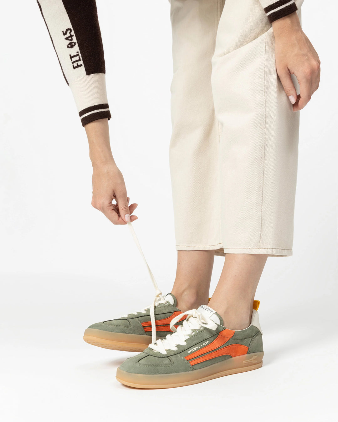 Fez women sneakers DARK OLIVE