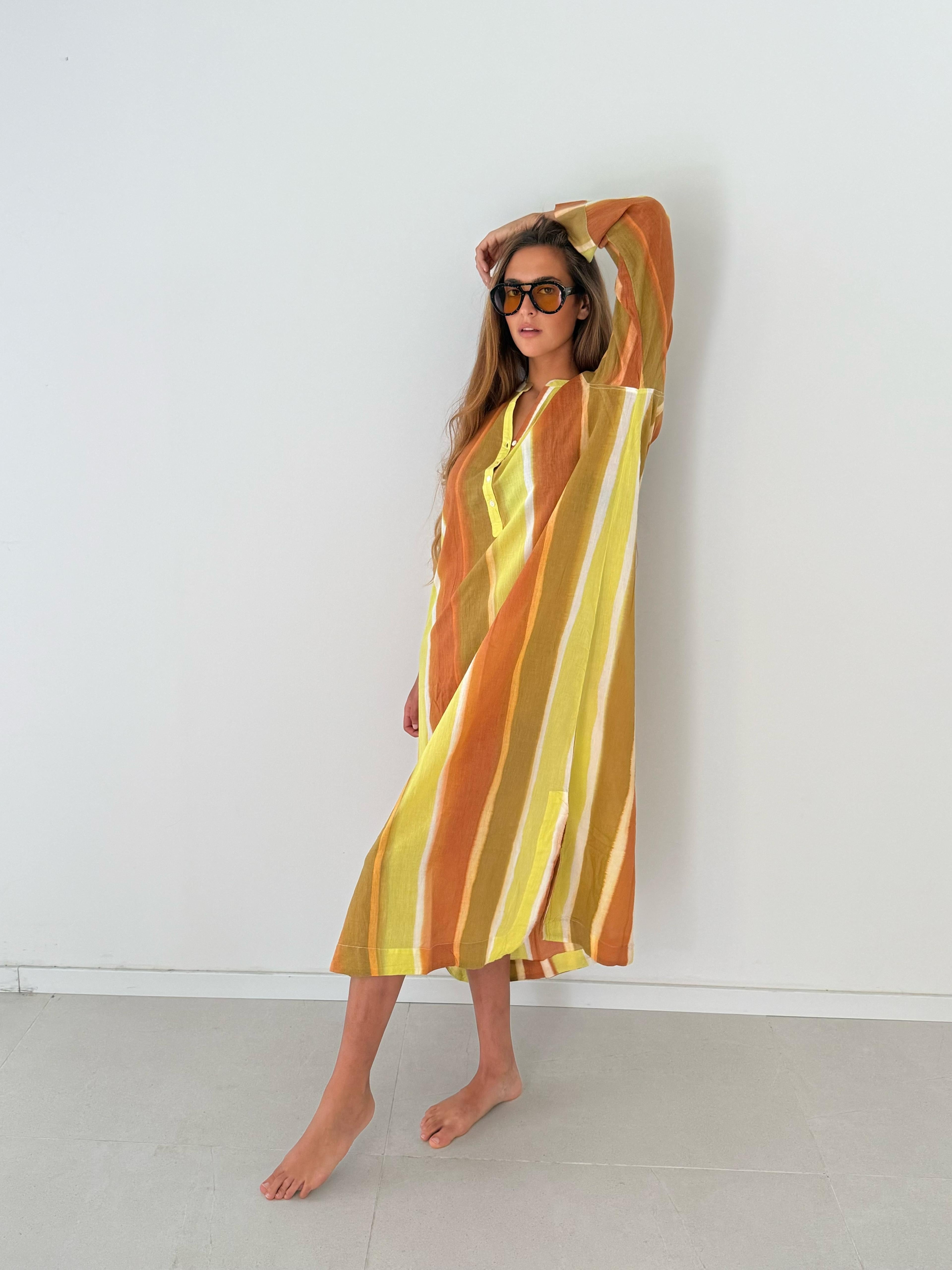 Morrocan stripe Bazaar CITRINE