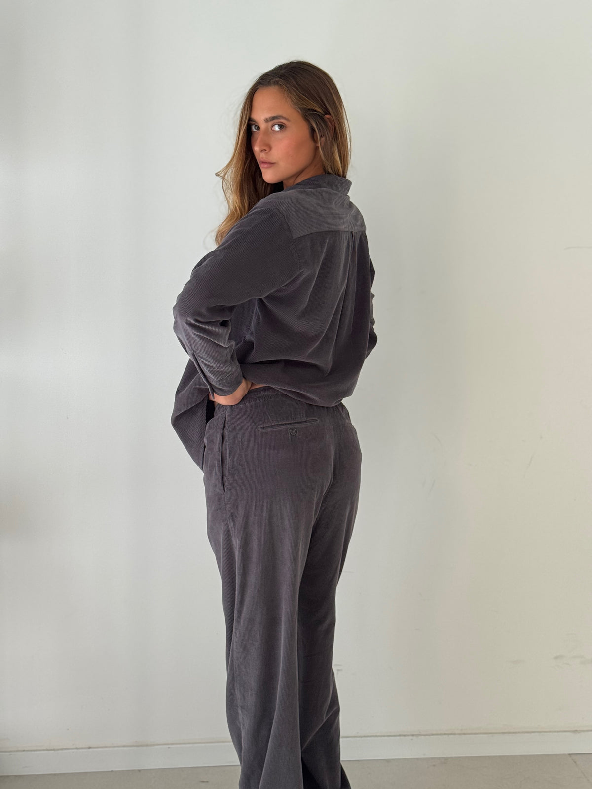 Cinema woven shirt ANTHRACITE