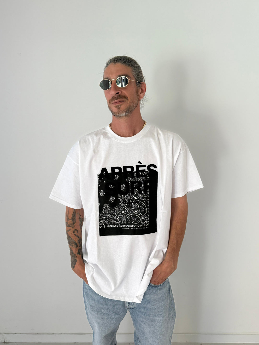 T-shirt train WHITE