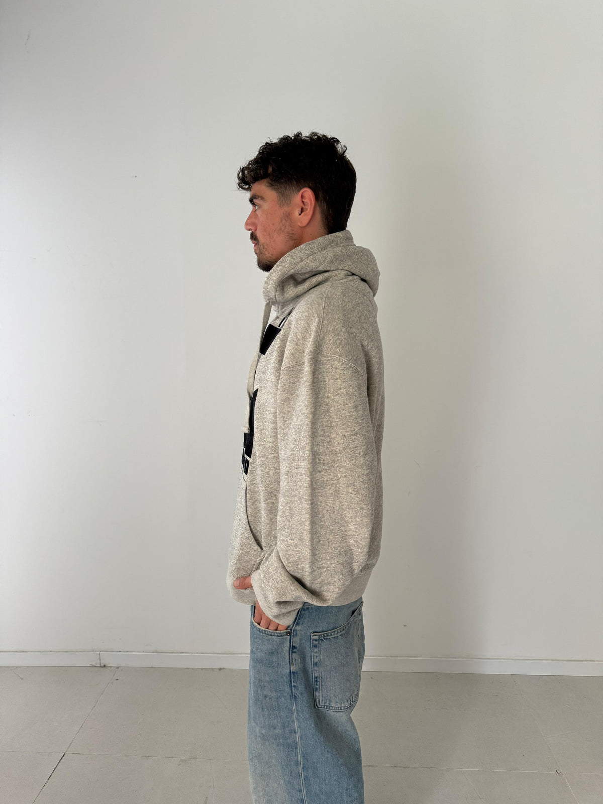 Sweatshirt Jagger single GREYCHINE
