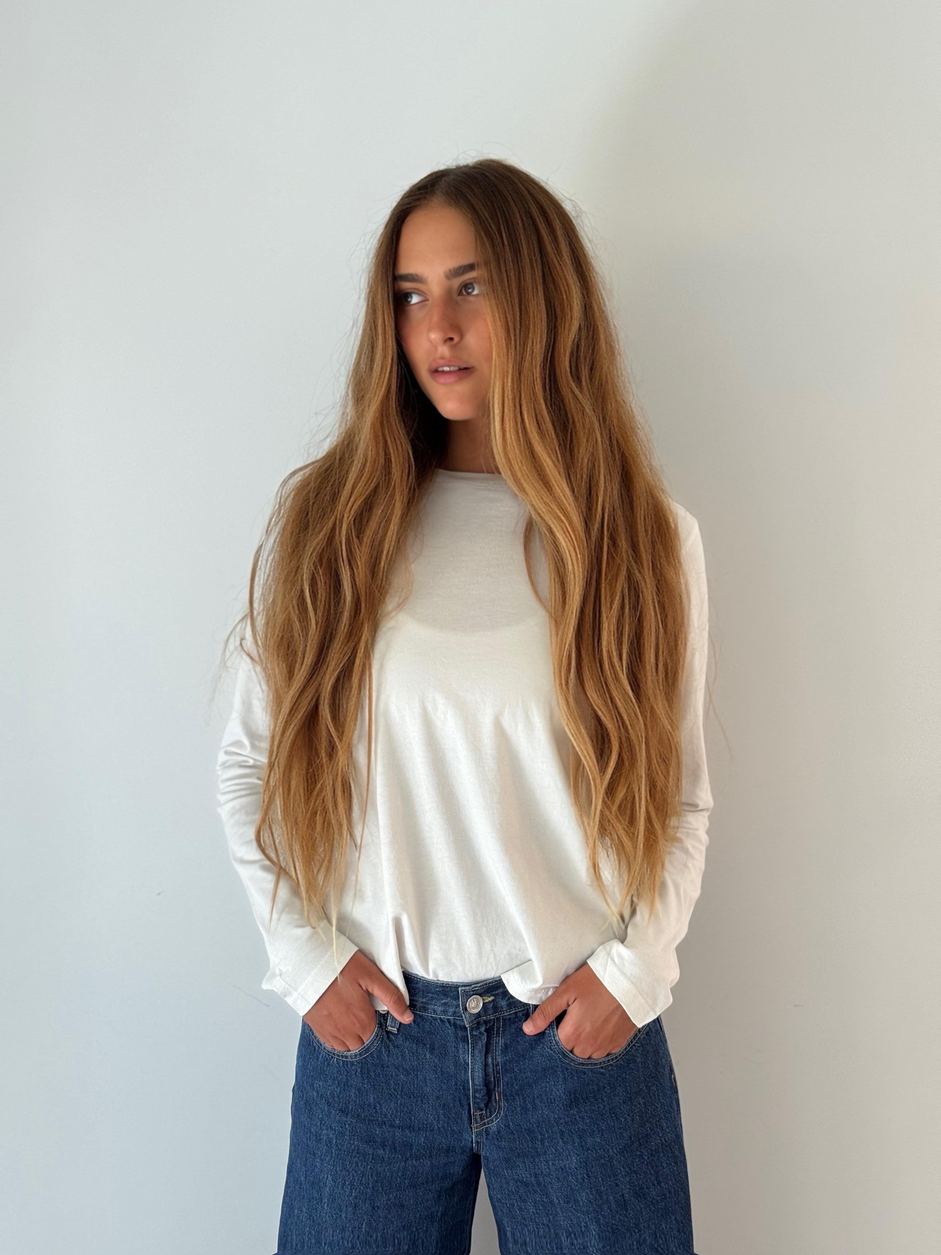 Vicente long sleeve tee BEACH