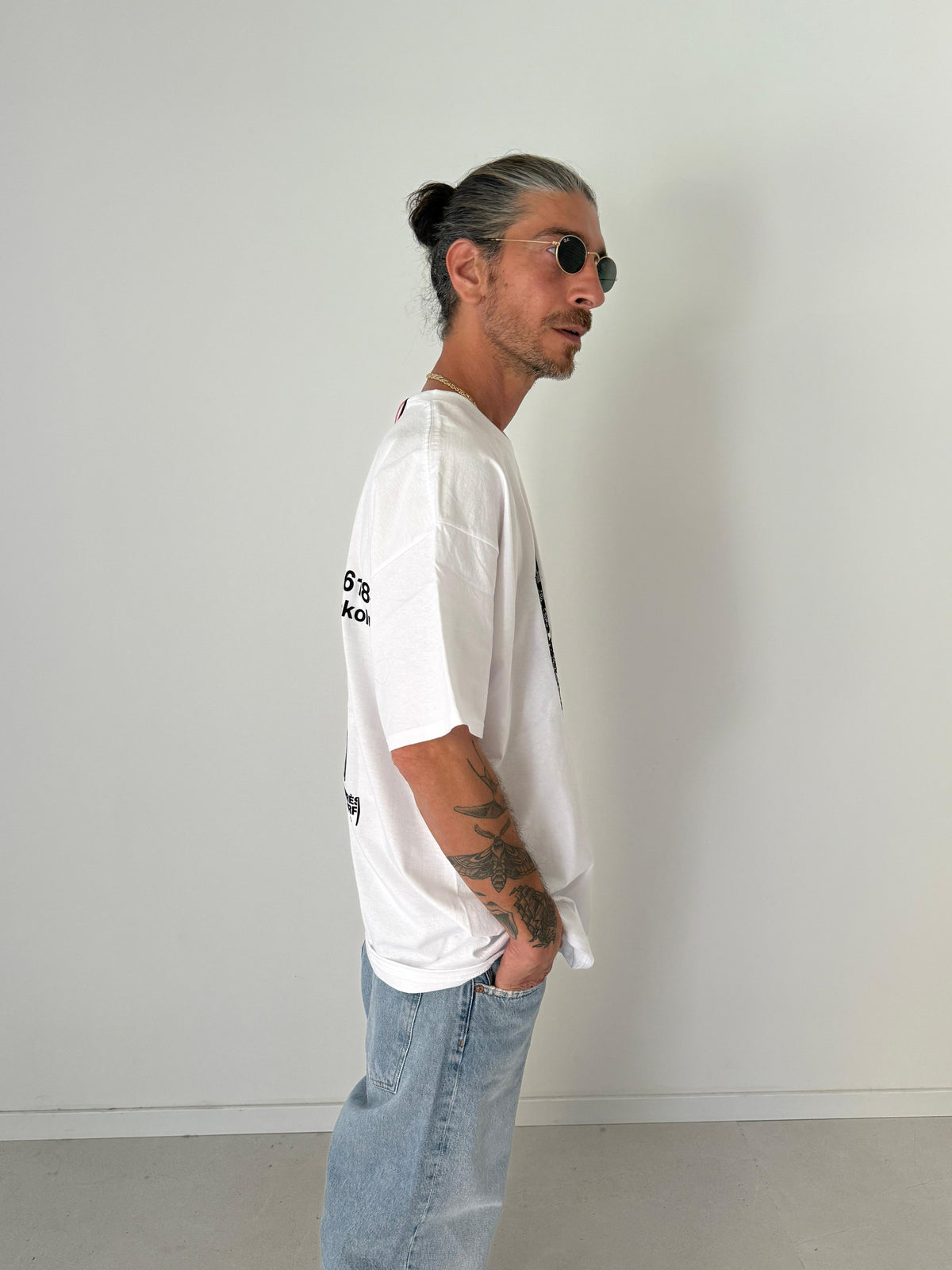 T-shirt train WHITE