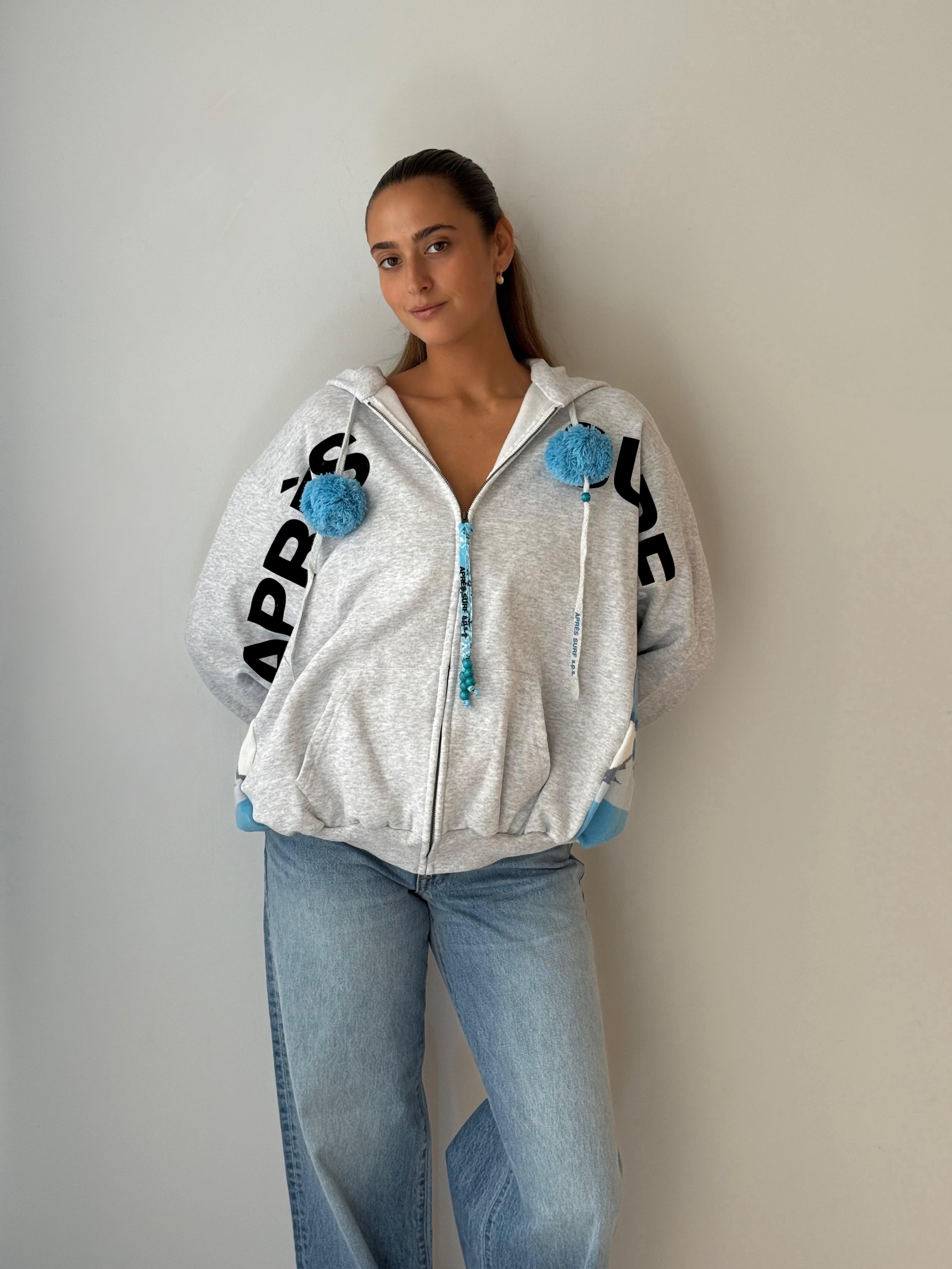 23 Big Hoodie Nils GREY