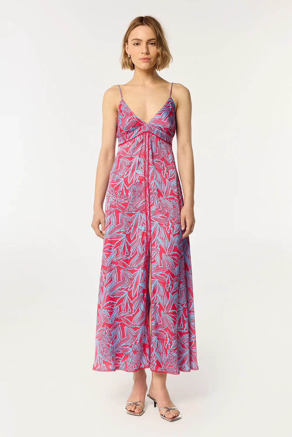 Long dress Denise PINK POP TIGER