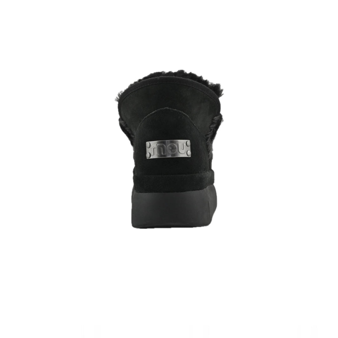 Bounce welt sneaker suede BLACK