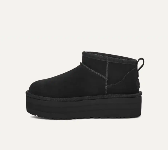 Classic mini platform ultra BLACK