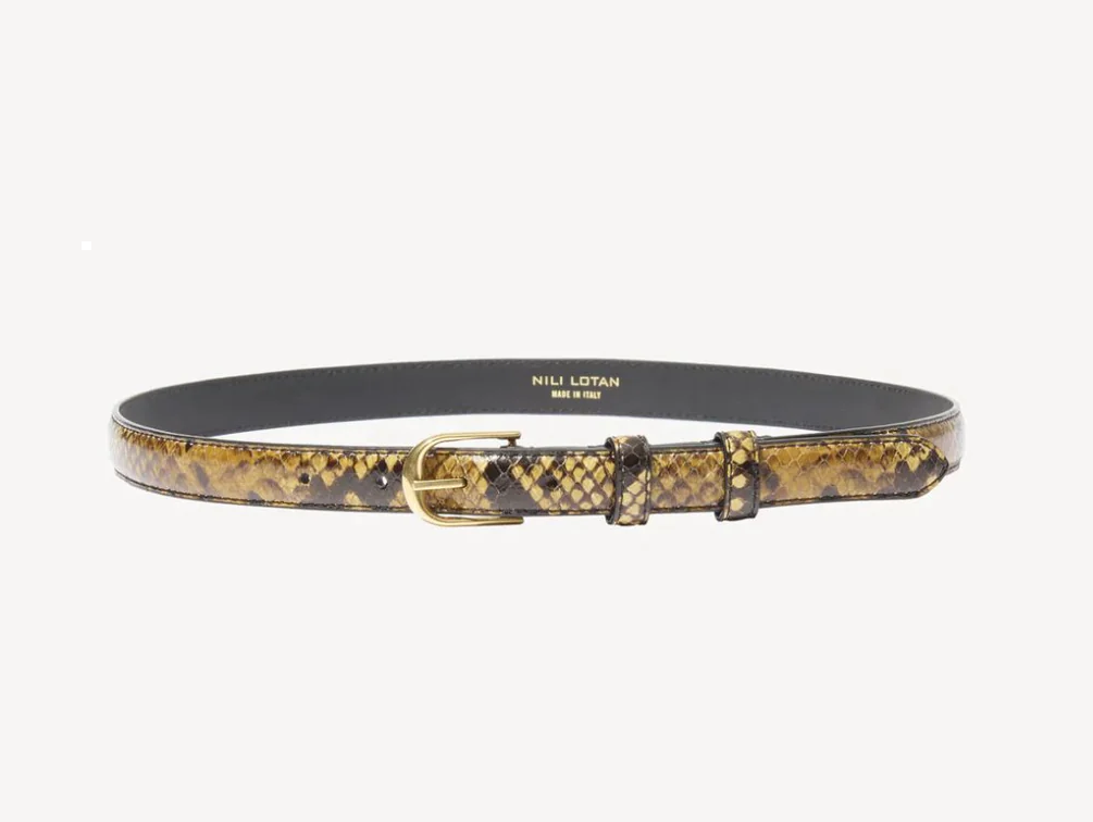 Jane belt CAMEL SNAKE