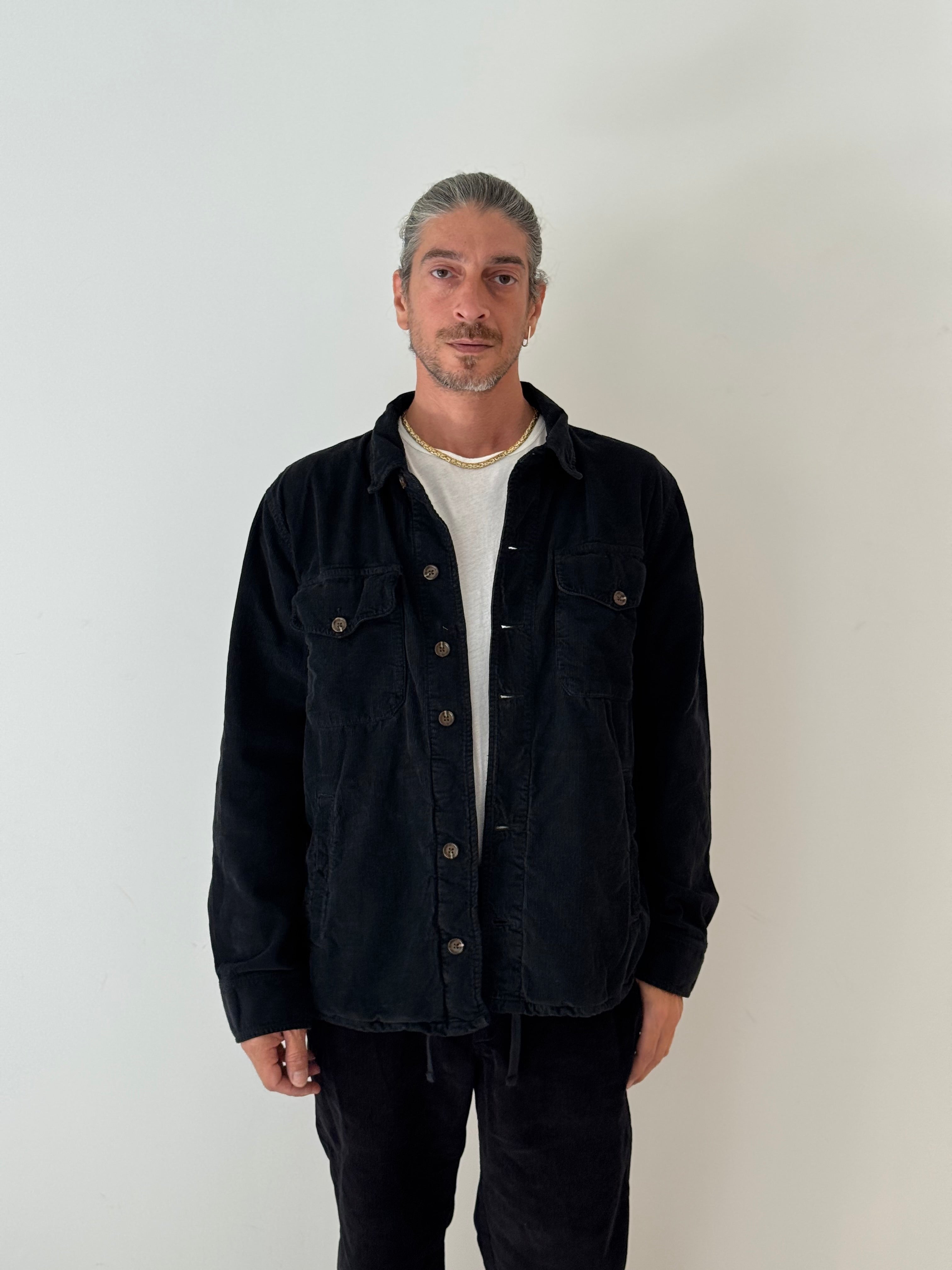 Woven jacket CHARCOAL