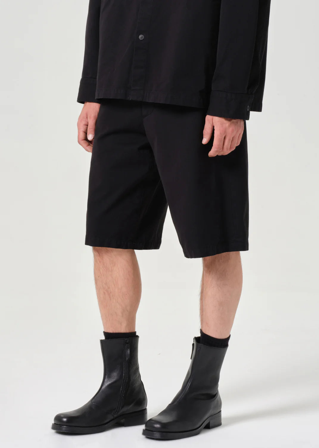 Cosmo long chino short BLACK