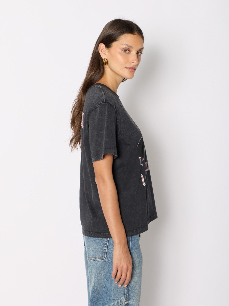 Lets roll T shirt CARBONE