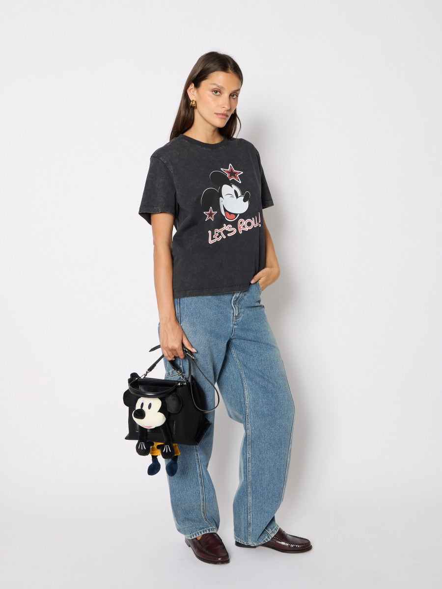 Lets roll T shirt CARBONE