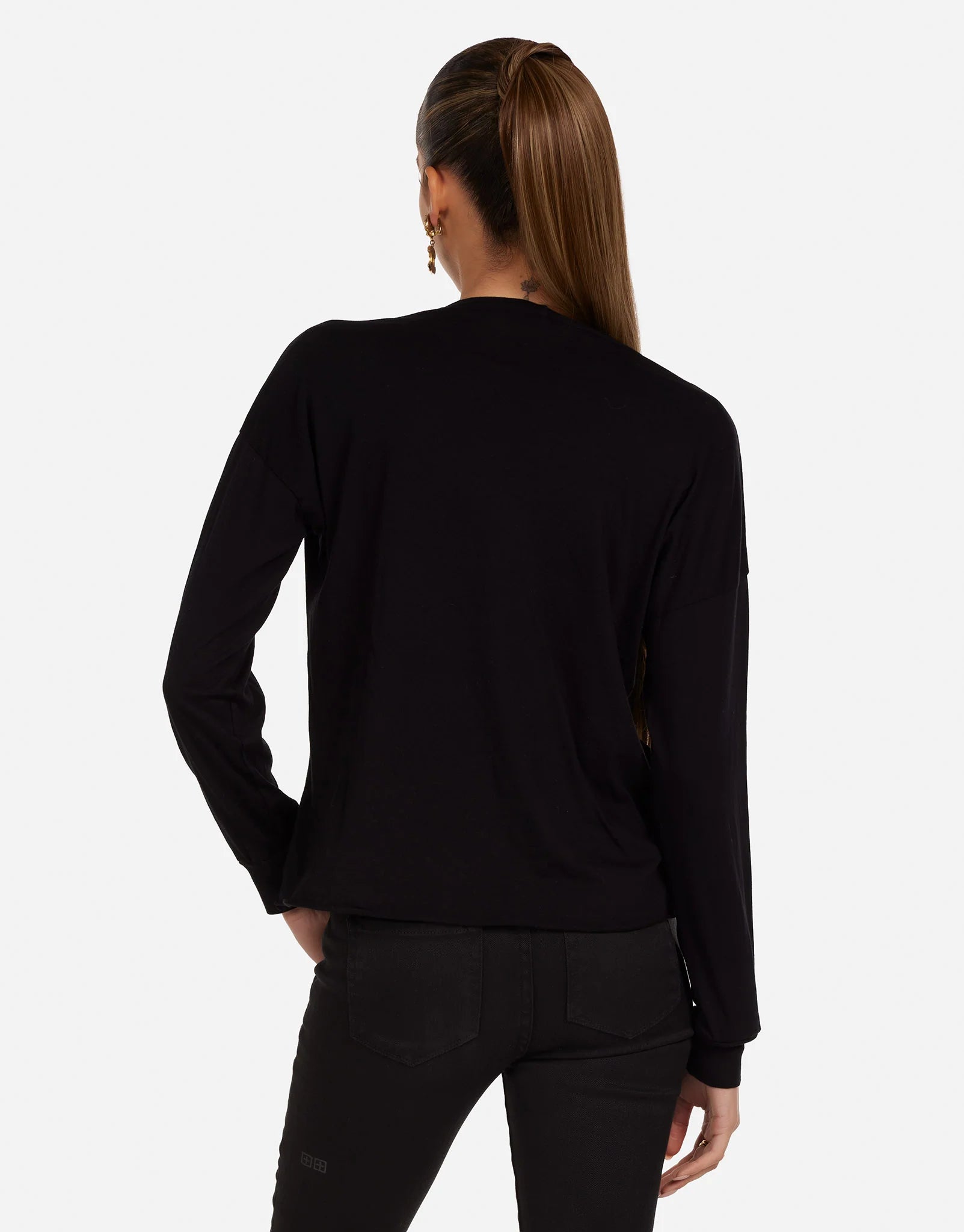 Luella crystal cuddle monster BLACK