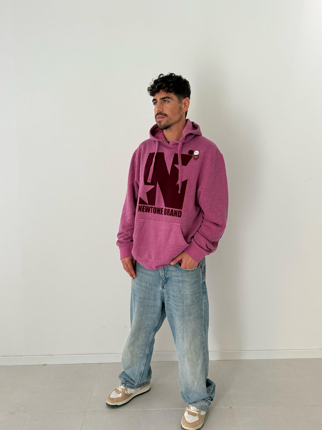 Sweatshirt Jagger single FUSCHIACHINE