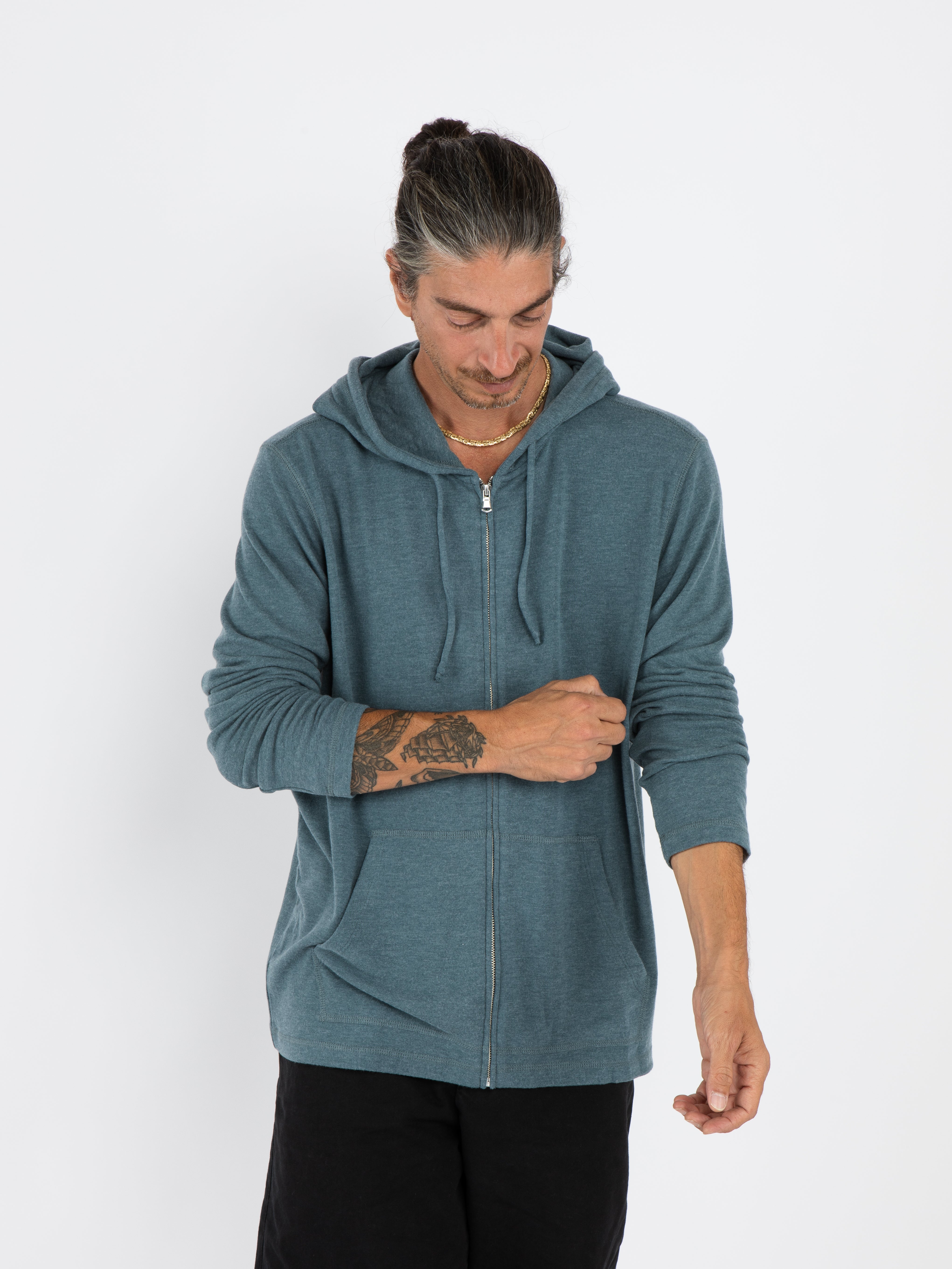 loudon zip hoodie NEPTUNE