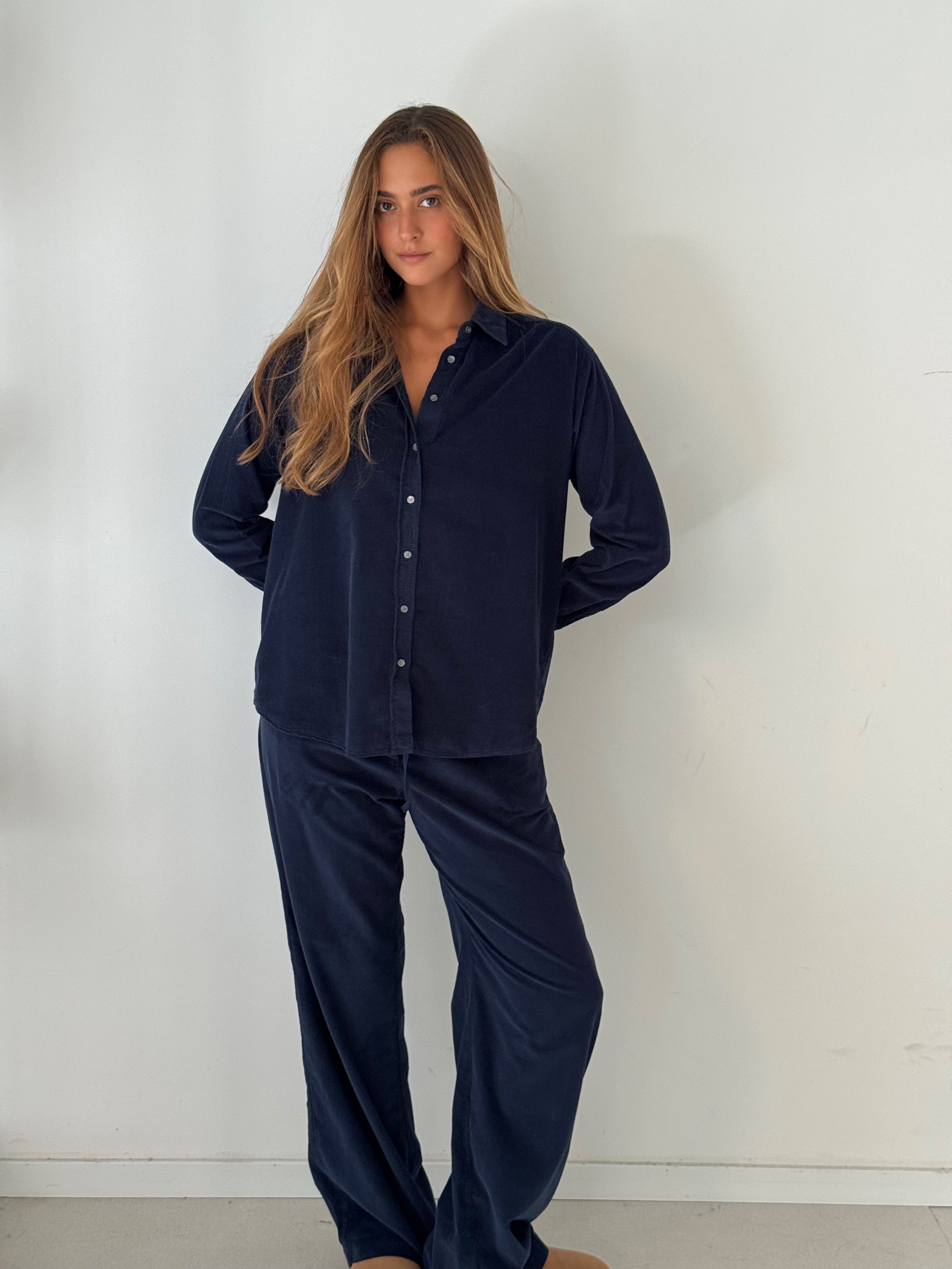 Plumiel woven pant MIDNIGHT