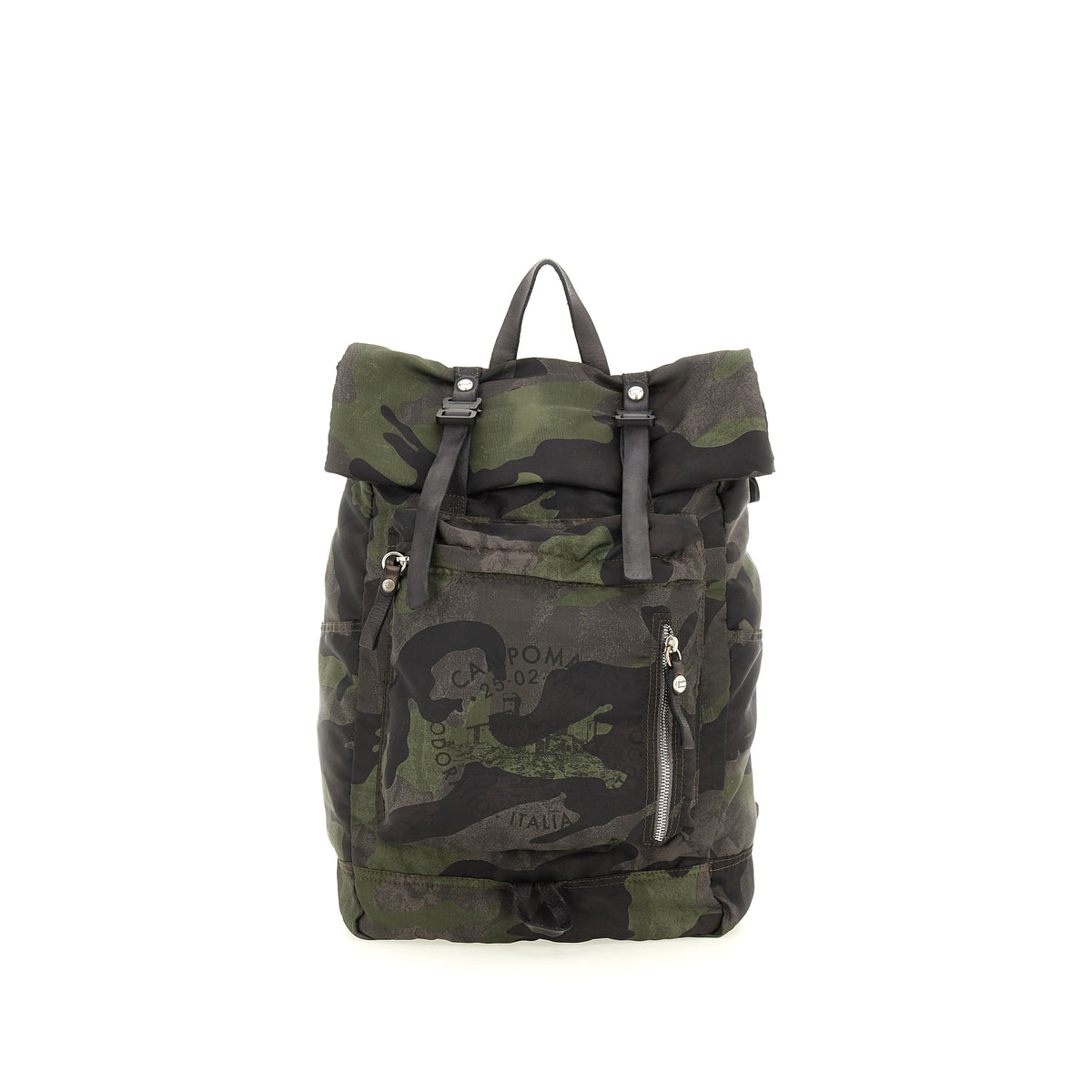 bianco backpack nylon camo+cow CAMO GREY