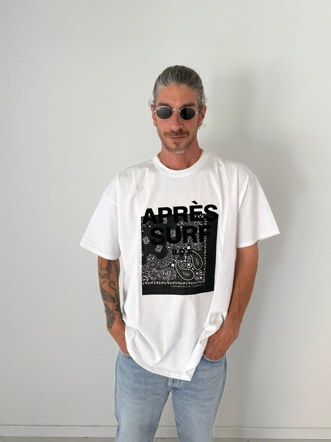 T-shirt train WHITE