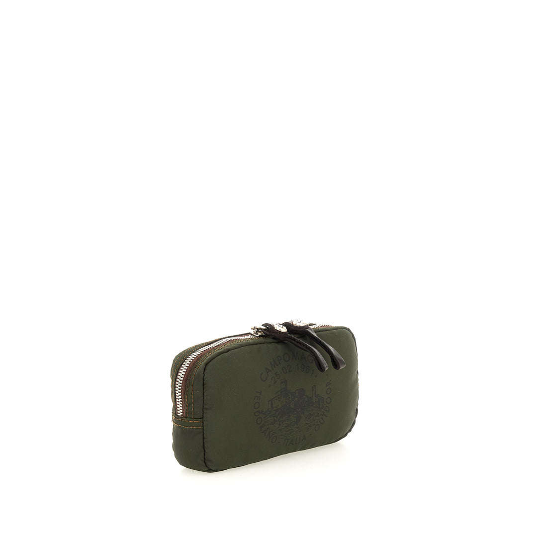 foraker beauty nylon+cow+print MILITARY+BROWN