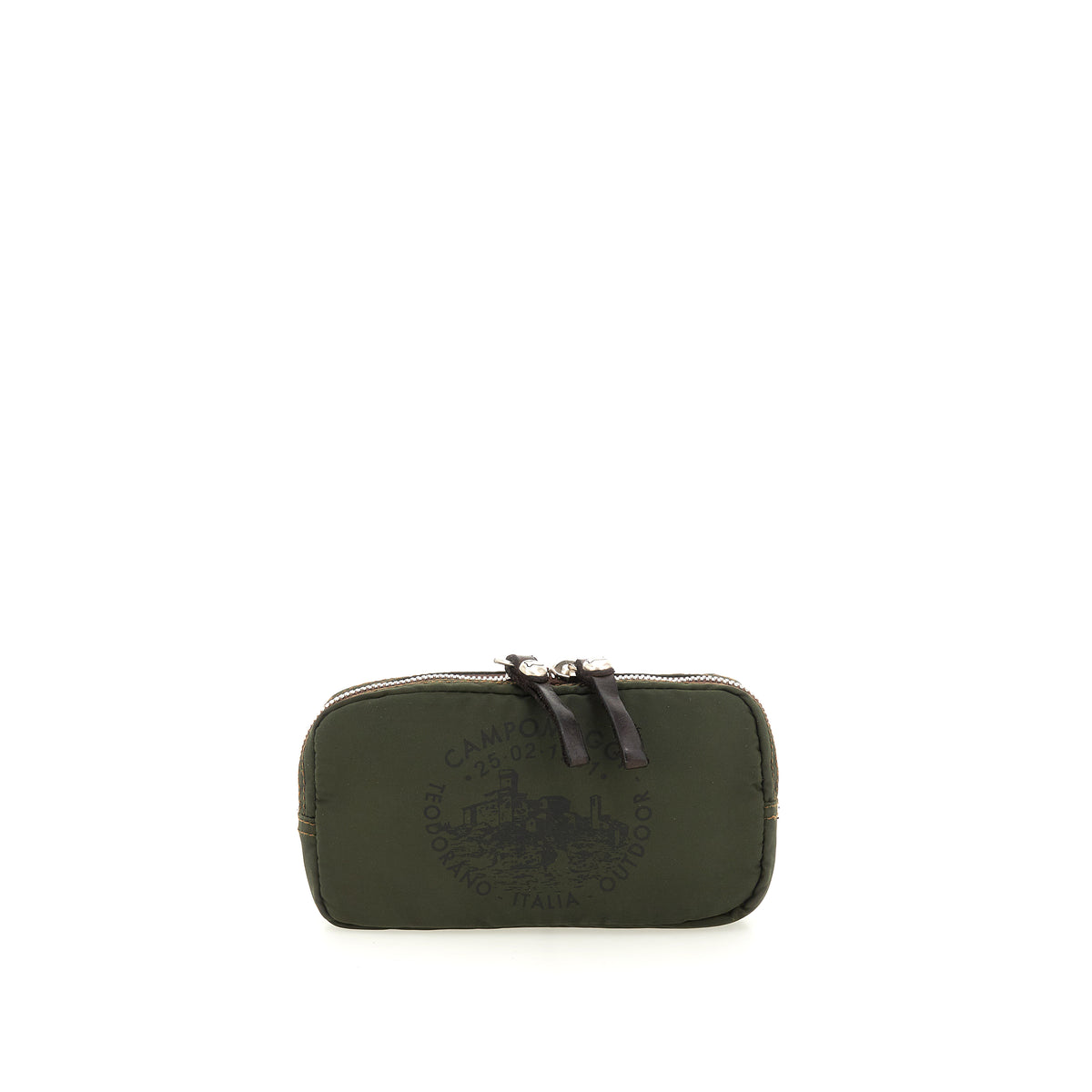 foraker beauty nylon+cow+print MILITARY+BROWN