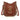 Nora crossbody bag drilling+studs COGNAC