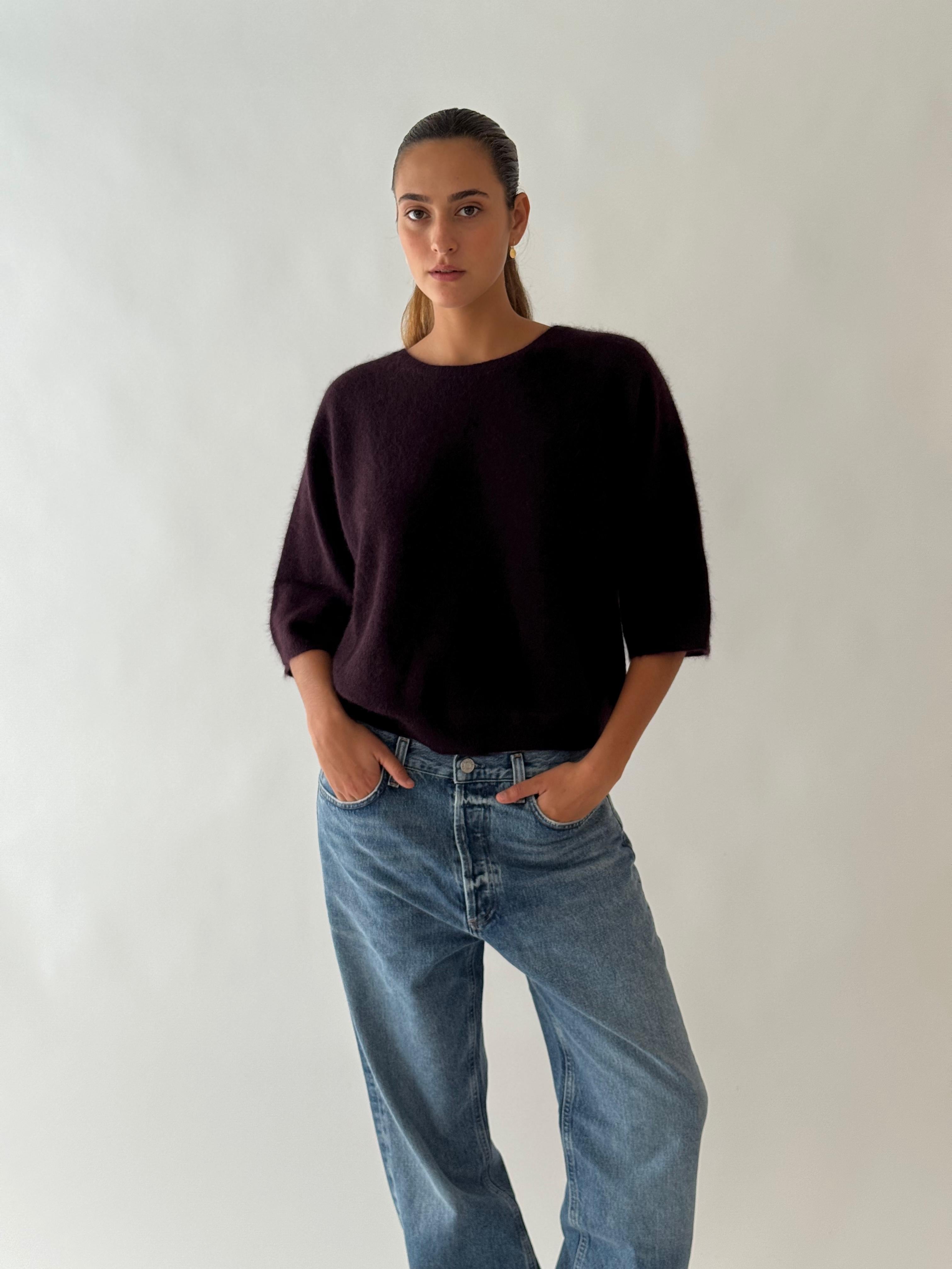 Pullover EGGPLANT