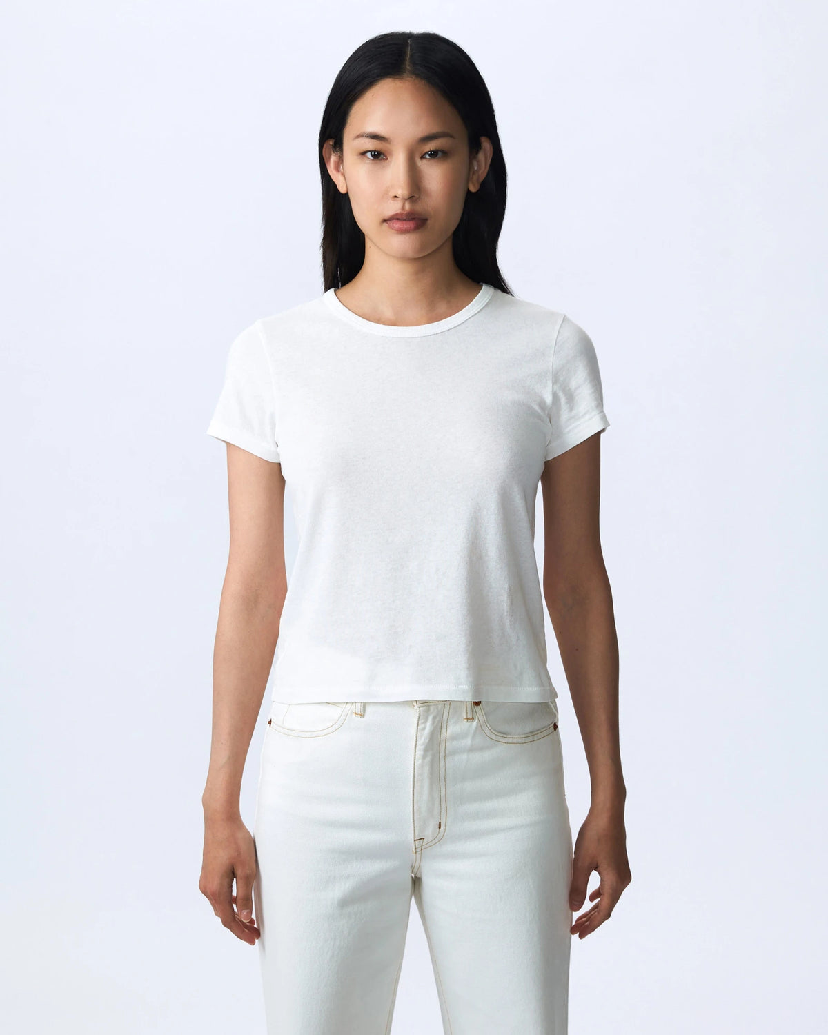 Baby tee NATURAL WHITE