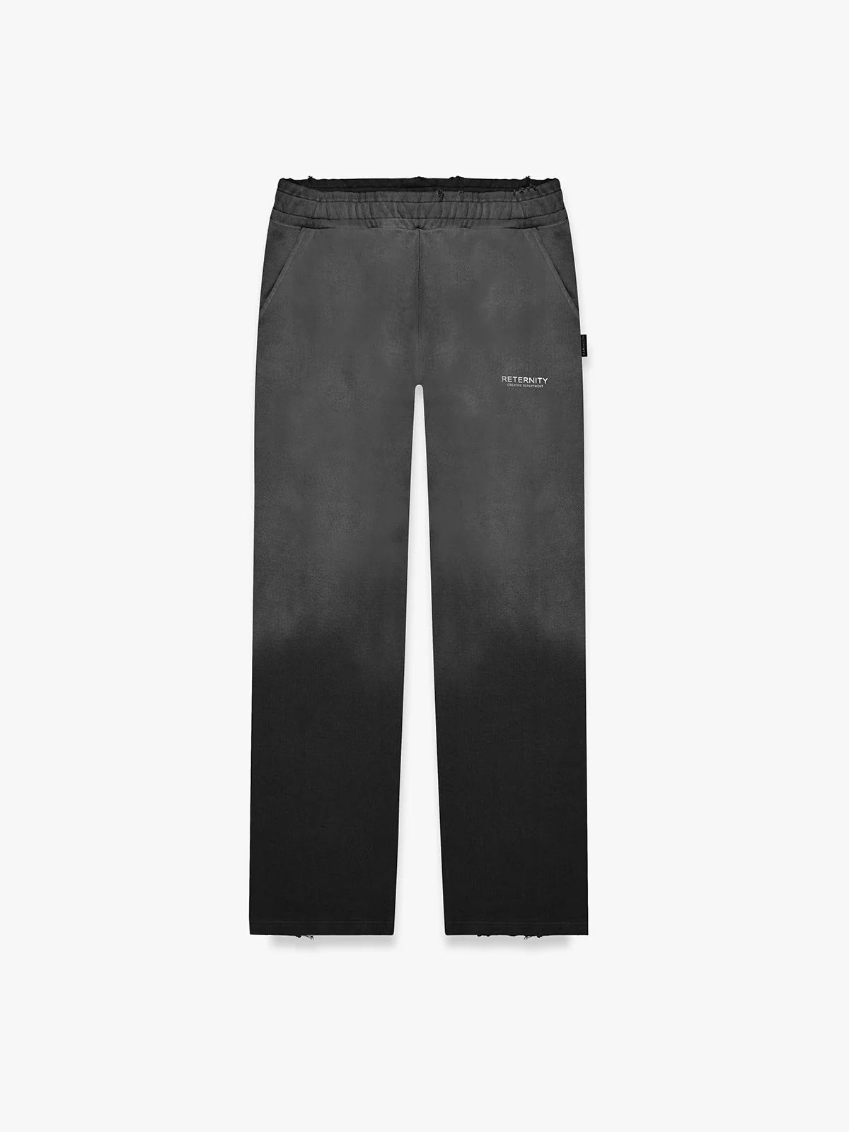 CREATIVE DEPT sweatpants FADED BLACK