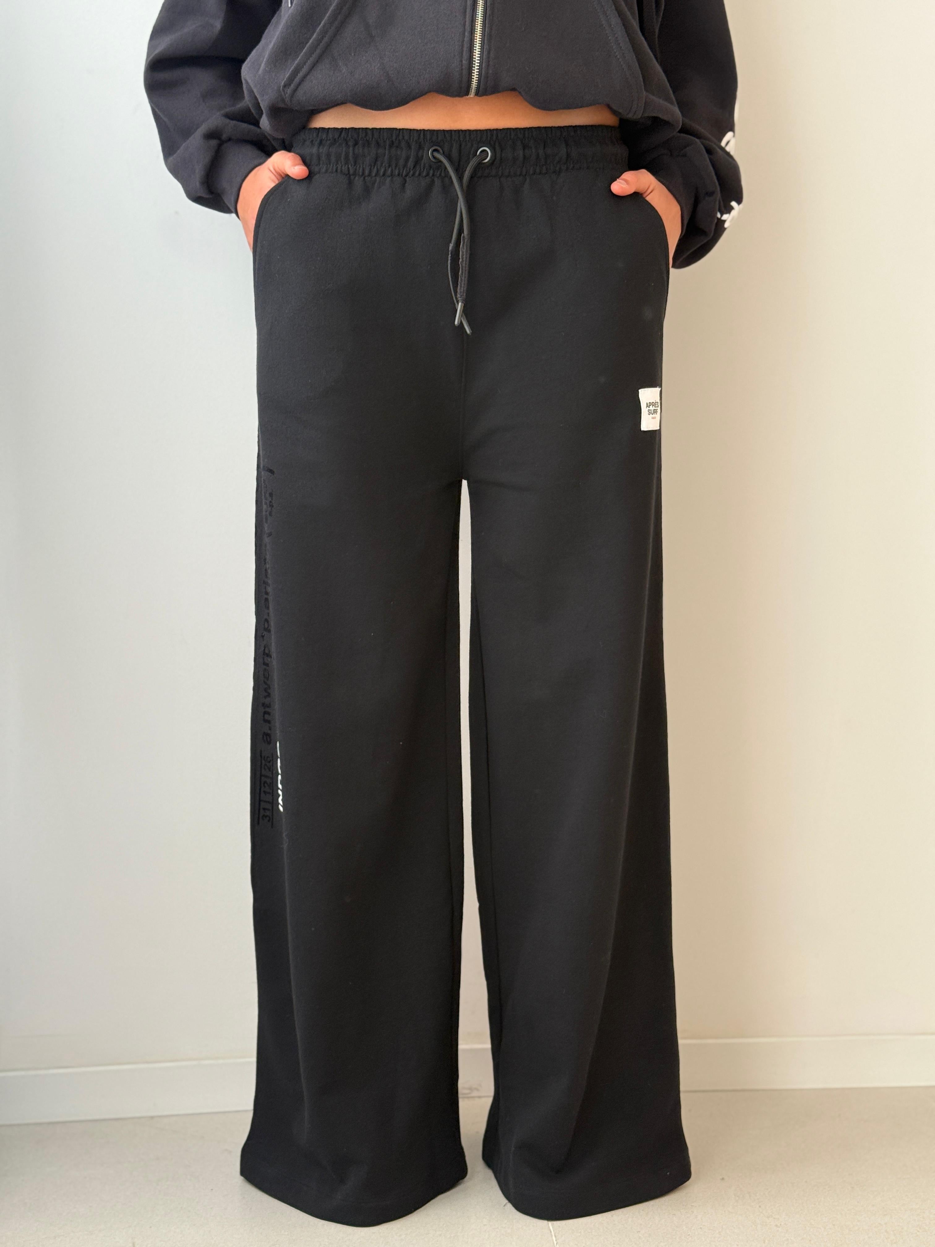 51 Large jog pant cerbiato BLACK