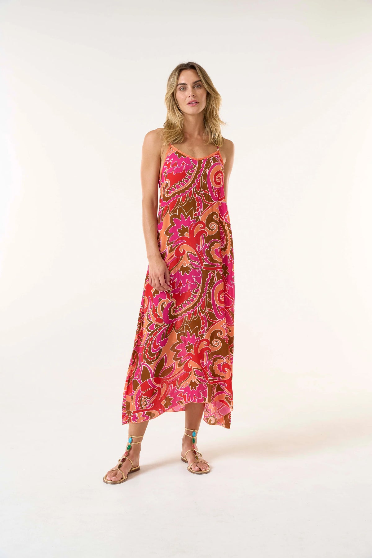 St Georges antoinette slip CORAL