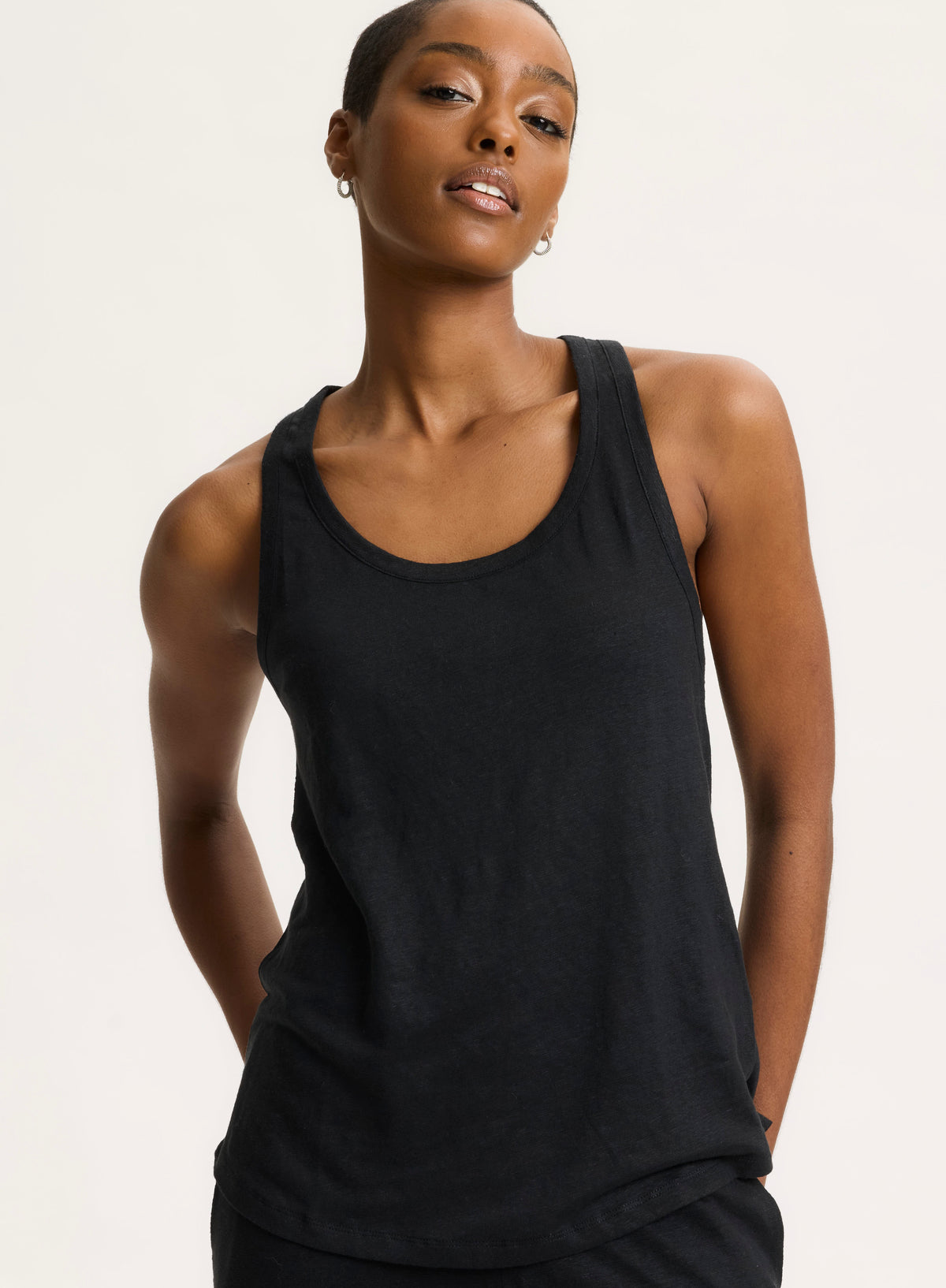 Tank top BLACK