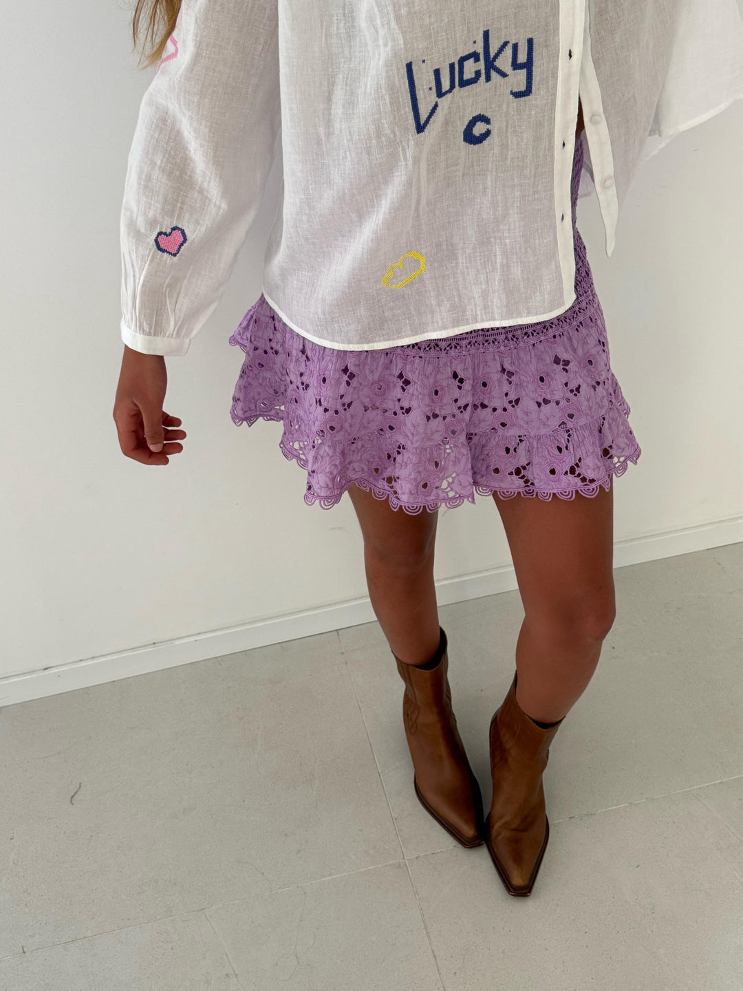 Alento skirt VIOLET