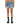 Micro mini skirt horizon patch DENIM