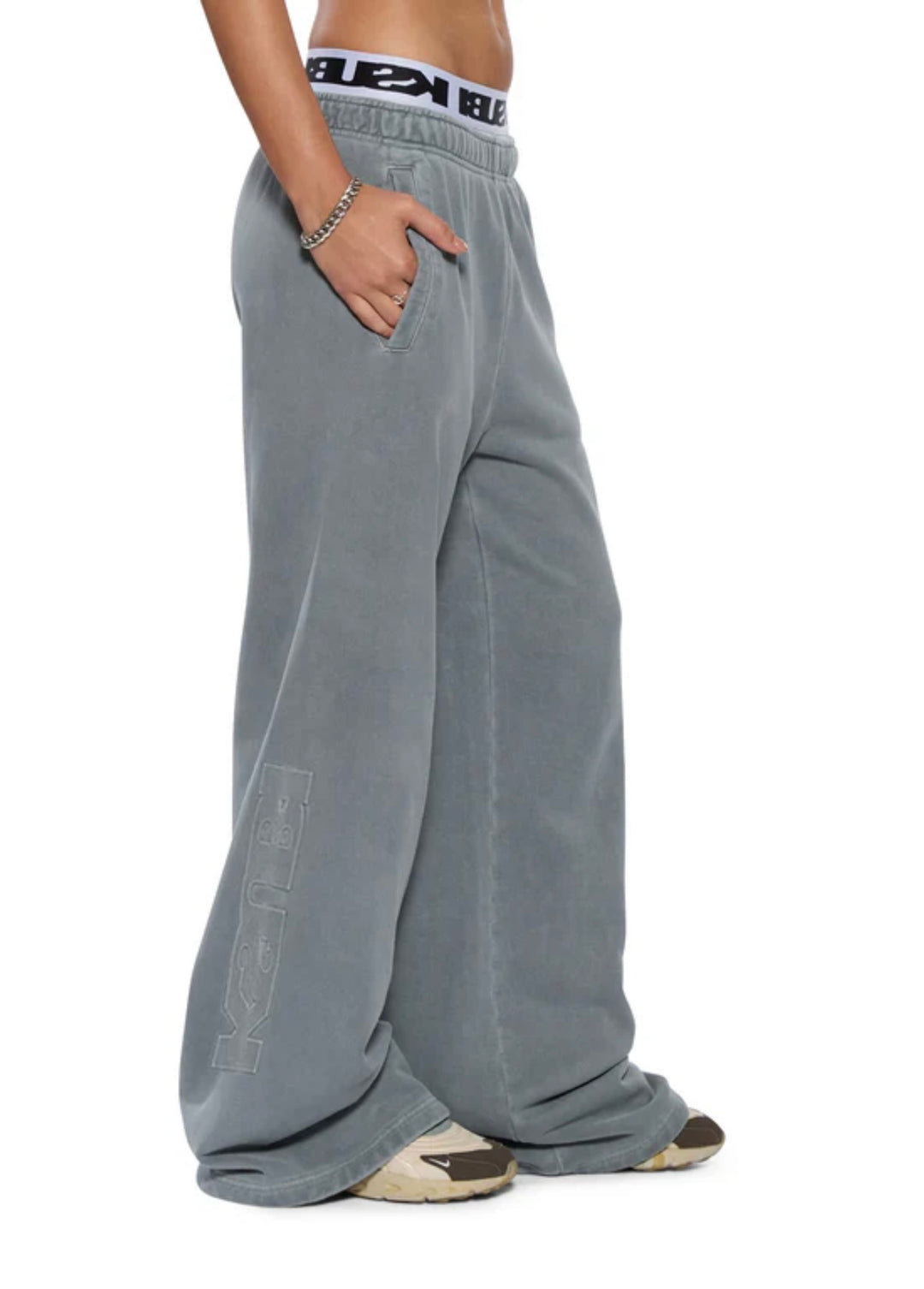 Soft origin track pant nightowl GREY
