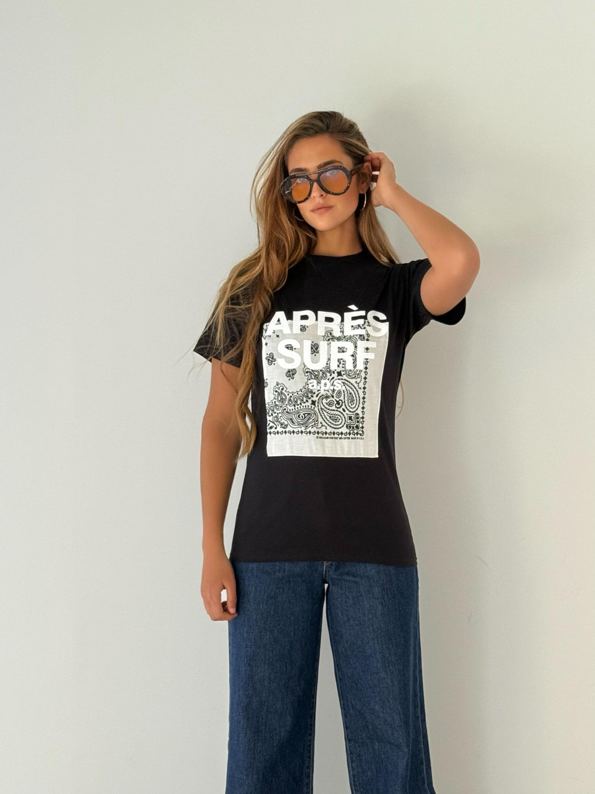 T-shirt train BLACK