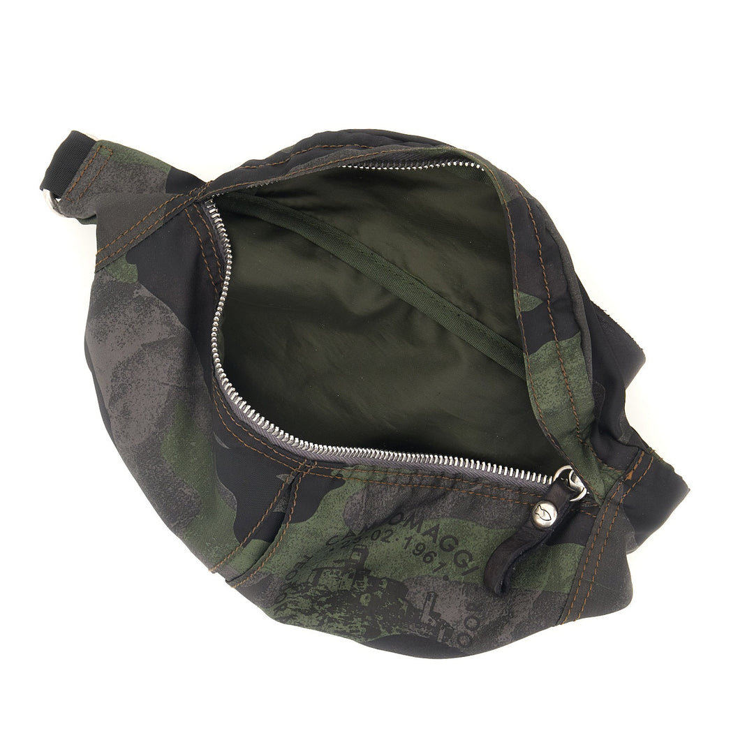 etna waist bag nylon camo+cow CAMO GREY