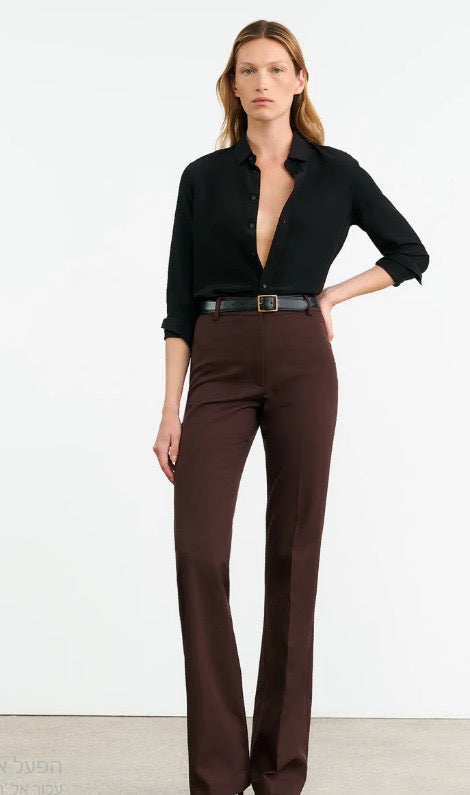 Corette pant OXBLOOD