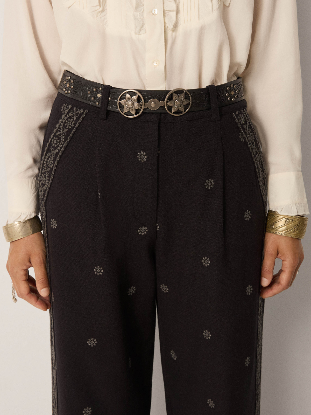 Pant tequila diego CHARRO BLACK