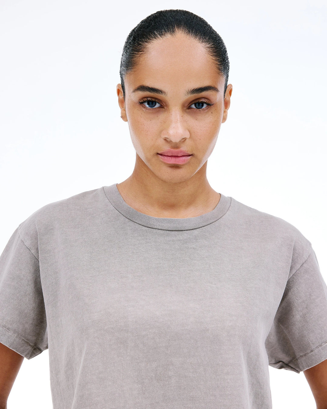 Square tee TAUPE