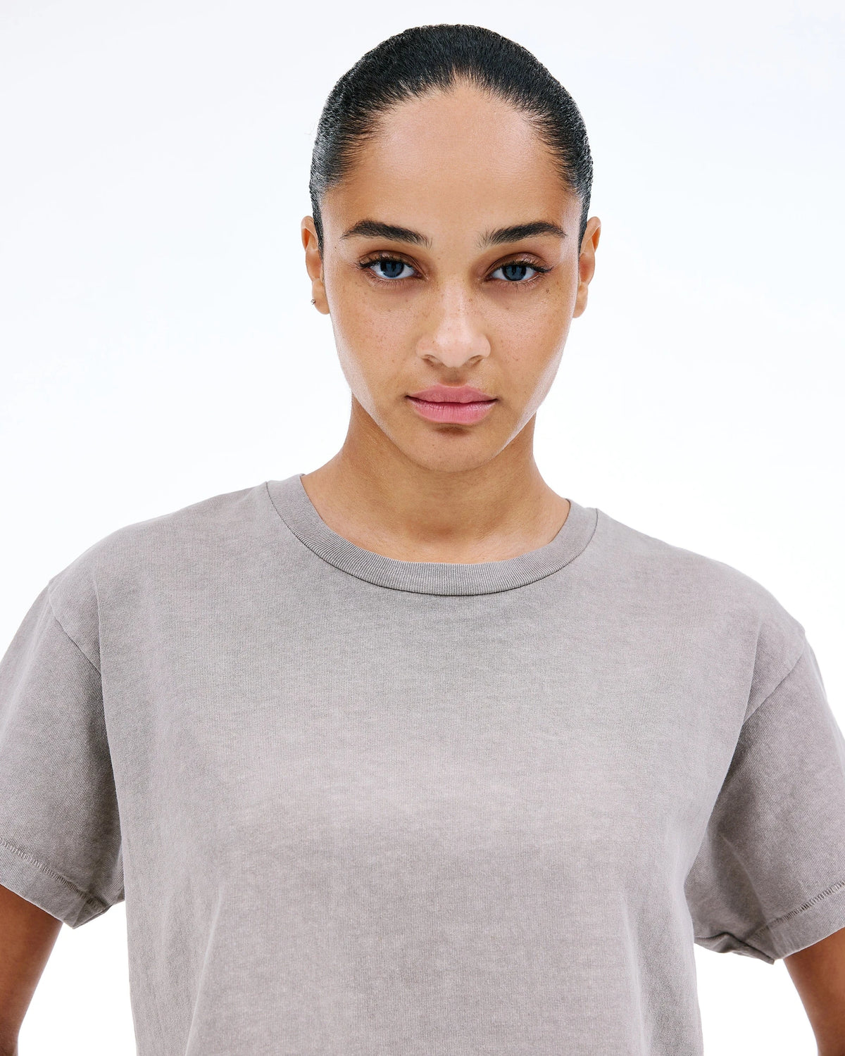 Square tee TAUPE