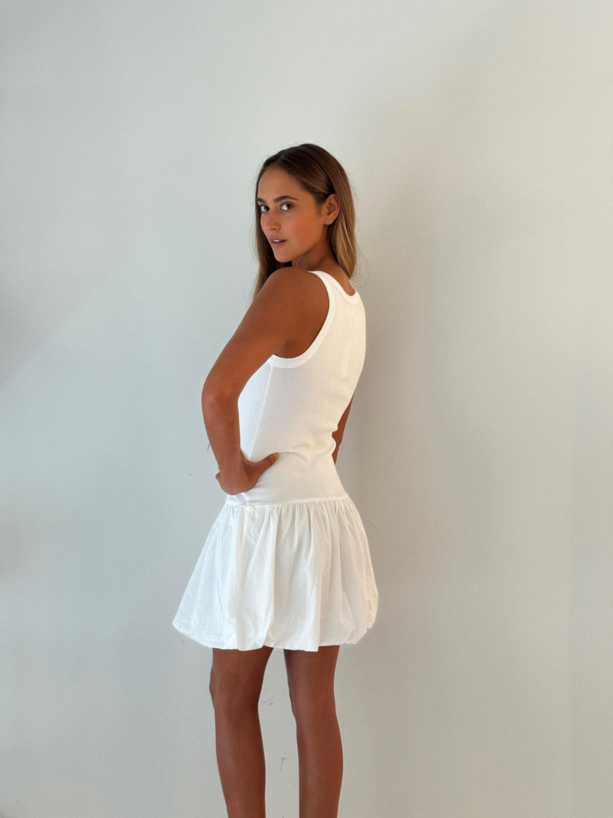 Isla dress WHITE